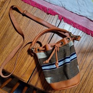 Crossbody, brown, purse.